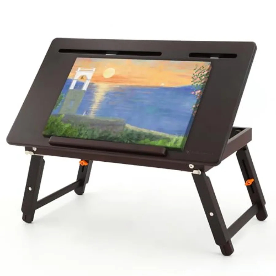 Drawing Table Foldable Drafting Desk with Adjustable Height and Angle Drawing Board Easel with Tablet and Phone Slots for Paint
Drawing Table Foldable Drafting Desk with Adjustable Height and Angle Drawing Board Easel with Tablet and Phone Slots for Paint