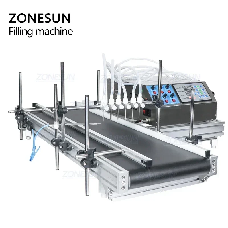 ZONESUN ZS-DTPP6B Tabletop Filling Machine Perfume Essential Oil Reagent Liquid Small Bottle Volumetric Custom Machinary
ZONESUN ZS-DTPP6B Tabletop Filling Machine Perfume Essential Oil Reagent Liquid Small Bottle Volumetric Custom Machinary