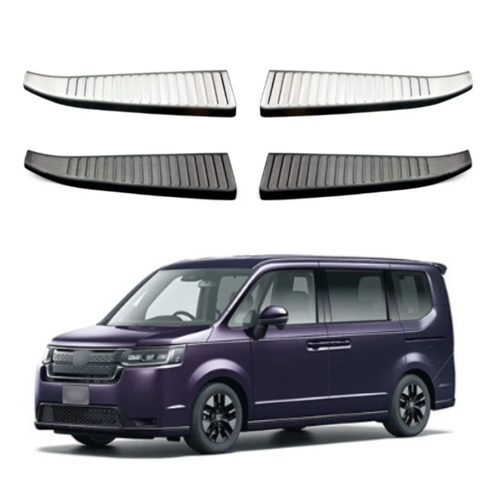 Rear bumper stainless steel built-in protective plate For Honda Stepwgn spada Air RP6 RP7 RP8 2022-23 OE:117417306/11741737
Rear bumper stainless steel built-in protective plate For Honda Stepwgn spada Air RP6 RP7 RP8 2022-23 OE:117417306/11741737