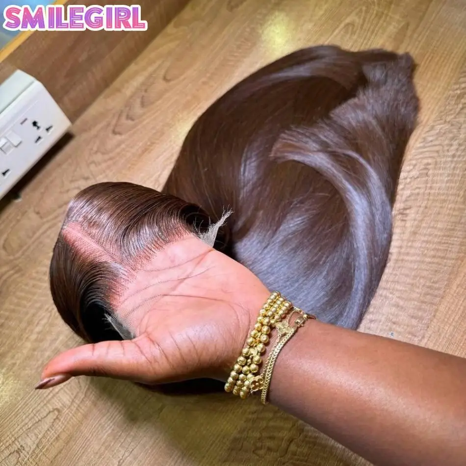 Straight Chocolate Brown Human Hair Wig Colored 13X6 Hd Lace Frontal Wig 250 Density Pre Plucked 30 Inch Brazilian Wigs Original
Straight Chocolate Brown Human Hair Wig Colored 13X6 Hd Lace Frontal Wig 250 Density Pre Plucked 30 Inch Brazilian Wigs Original