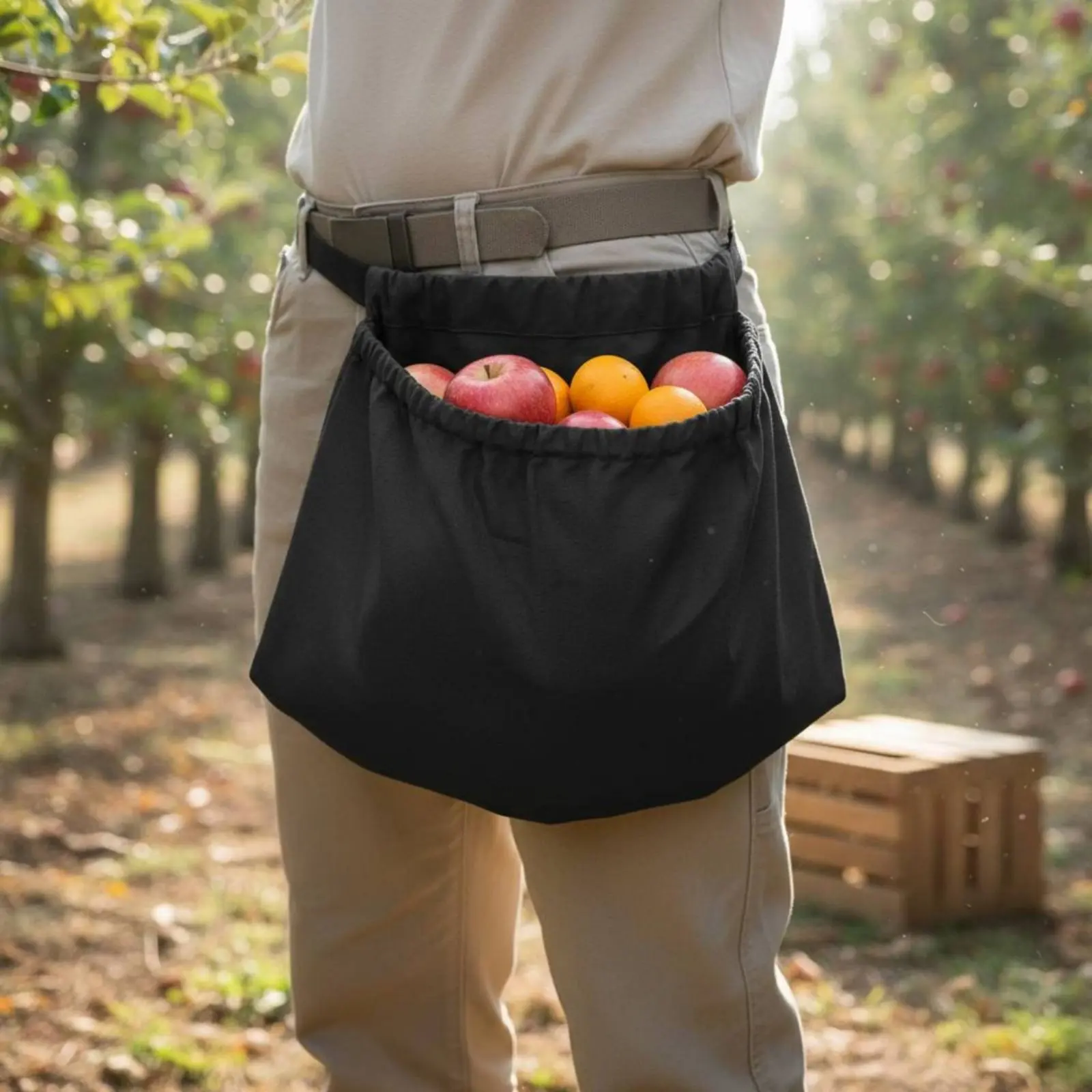 Fruit Picking Bag Portable Garden Harvest Pouch Picking Pouch Sturdy Nylon Drawstring Garden Apron Wear Resistant for Orchard
Fruit Picking Bag Portable Garden Harvest Pouch Picking Pouch Sturdy Nylon Drawstring Garden Apron Wear Resistant for Orchard