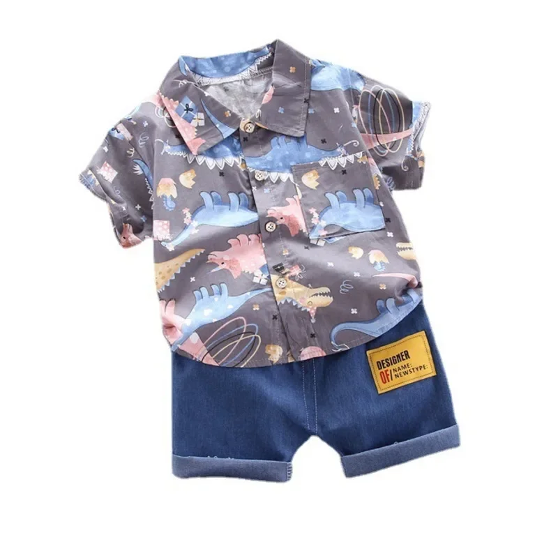 Summer Baby Cartoon Clothes Children Boys Cotton Shirt Shorts 2Pcs/Sets Toddler Casual Costume Infant Clothing Kids Sportswear
Summer Baby Cartoon Clothes Children Boys Cotton Shirt Shorts 2Pcs/Sets Toddler Casual Costume Infant Clothing Kids Sportswear