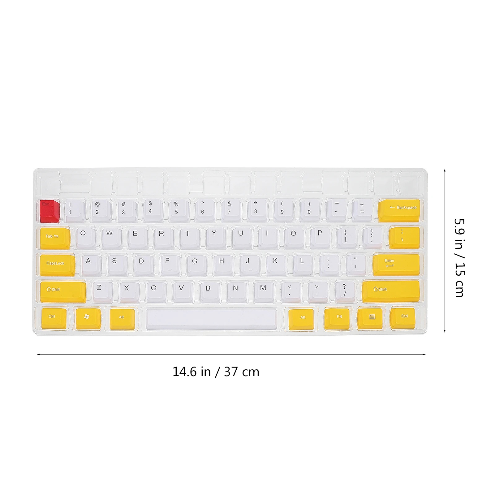 Double Color Keycaps Decorative Mechanical Keyboard Replacement Accessory Custom Design Non Fading Dye Sublimation
Double Color Keycaps Decorative Mechanical Keyboard Replacement Accessory Custom Design Non Fading Dye Sublimation