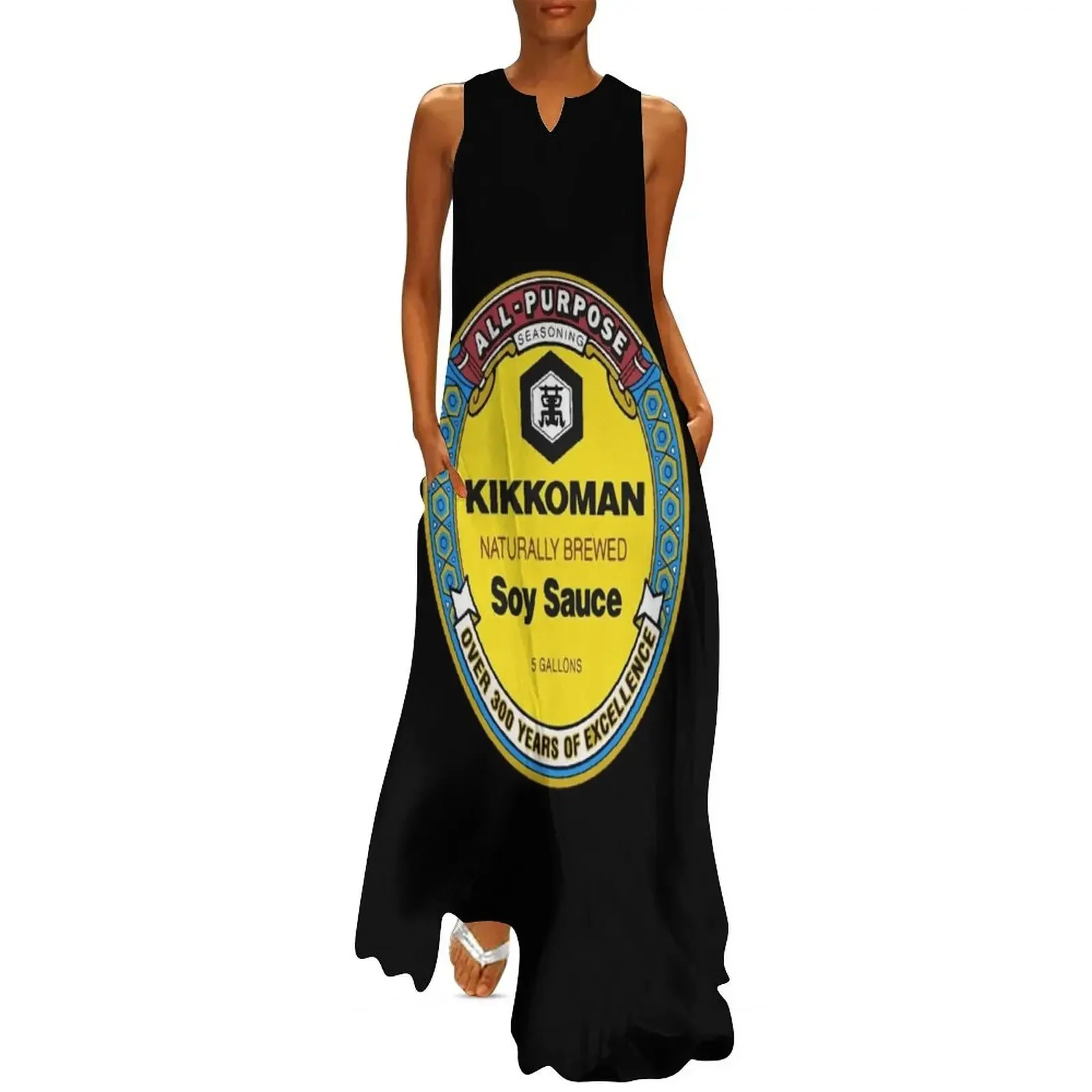 All Purpose Kikkoman Soy Sauce Print's Black\t Long Dress wedding guest dress 2025 Dance dresses beach dress
All Purpose Kikkoman Soy Sauce Print's Black\t Long Dress wedding guest dress 2025 Dance dresses beach dress