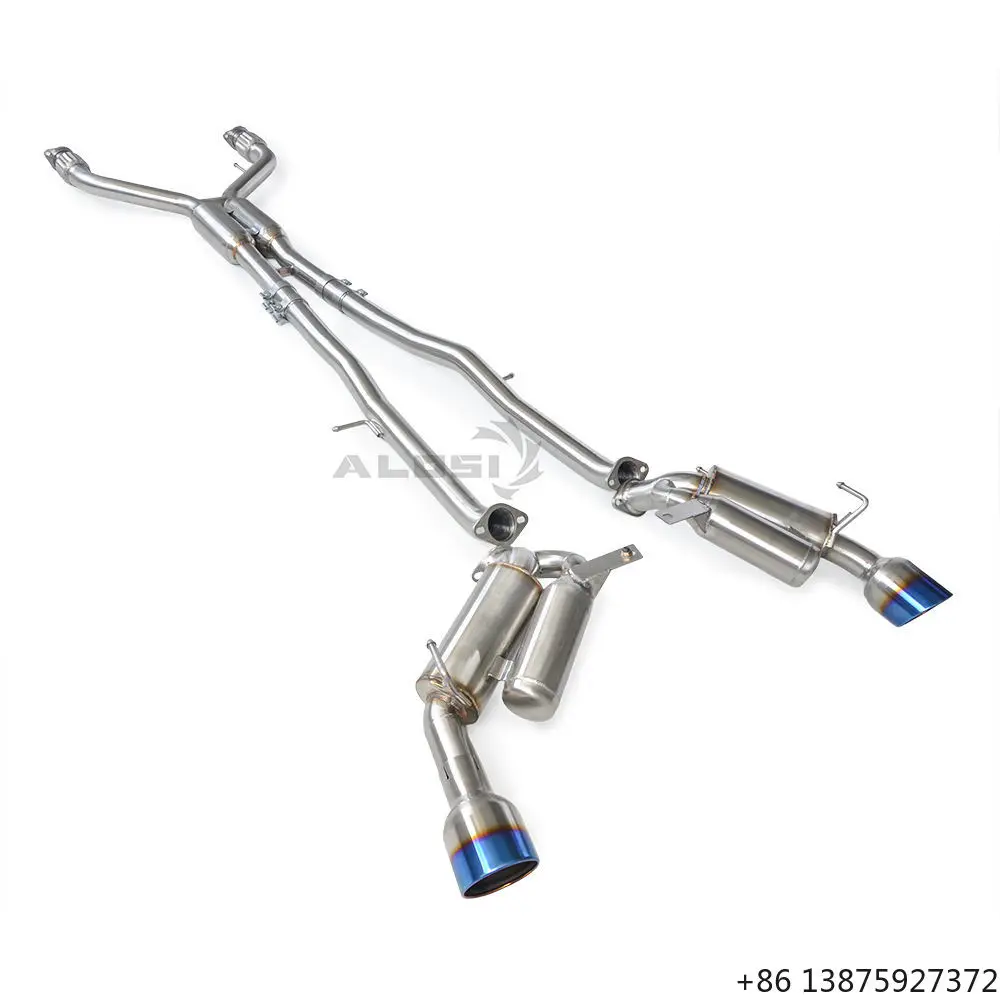 VR30DDTT Engine Catback Exhaust for Q50 3.0T 2017-2024 304 Stainless Steel Performance Exhaust with Burnt Blue Tips
VR30DDTT Engine Catback Exhaust for Q50 3.0T 2017-2024 304 Stainless Steel Performance Exhaust with Burnt Blue Tips