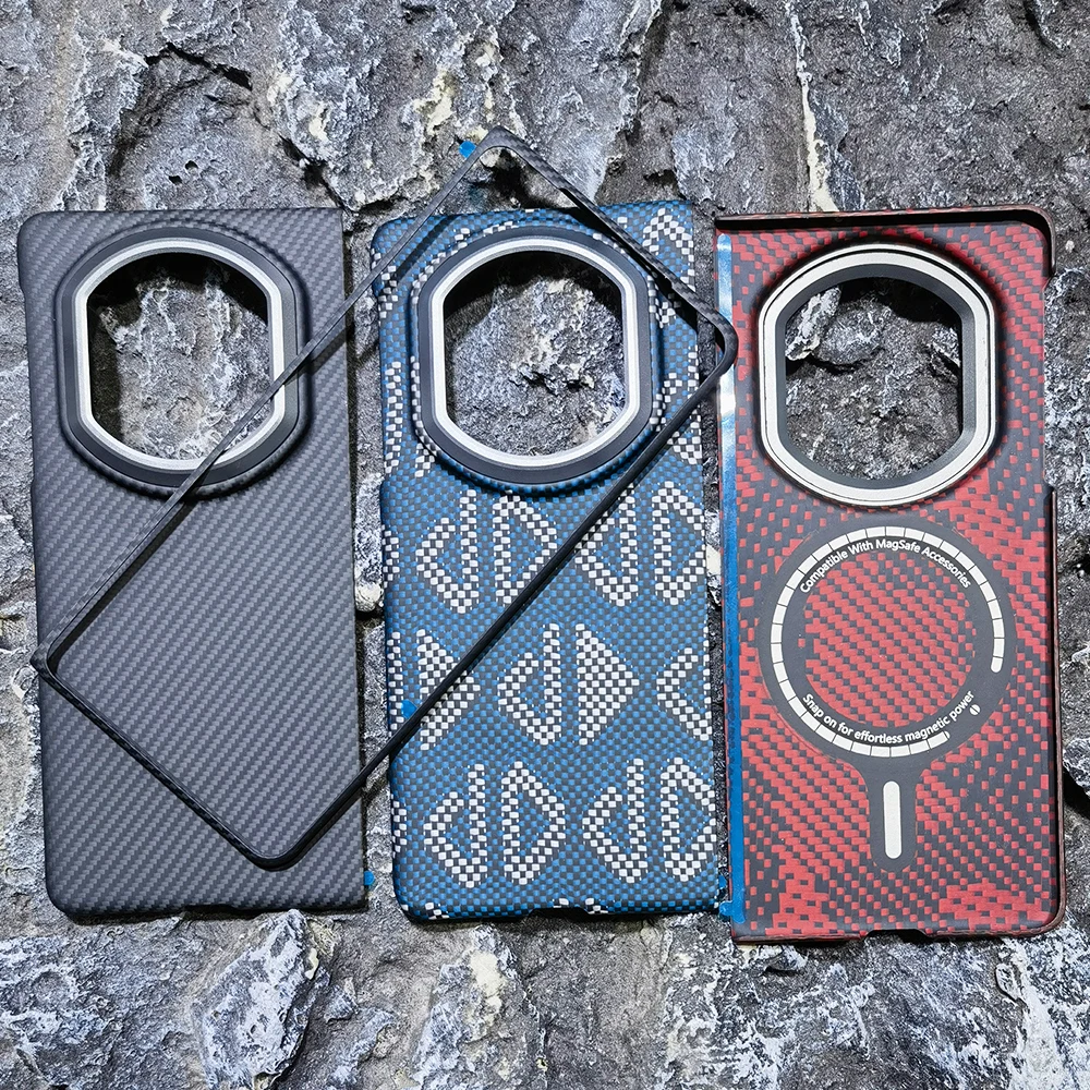 For Huawei Mate X7 For Magsafe Magnetic Wireless Charging Carbon Fabric Fiber Aramid Case
For Huawei Mate X7 For Magsafe Magnetic Wireless Charging Carbon Fabric Fiber Aramid Case