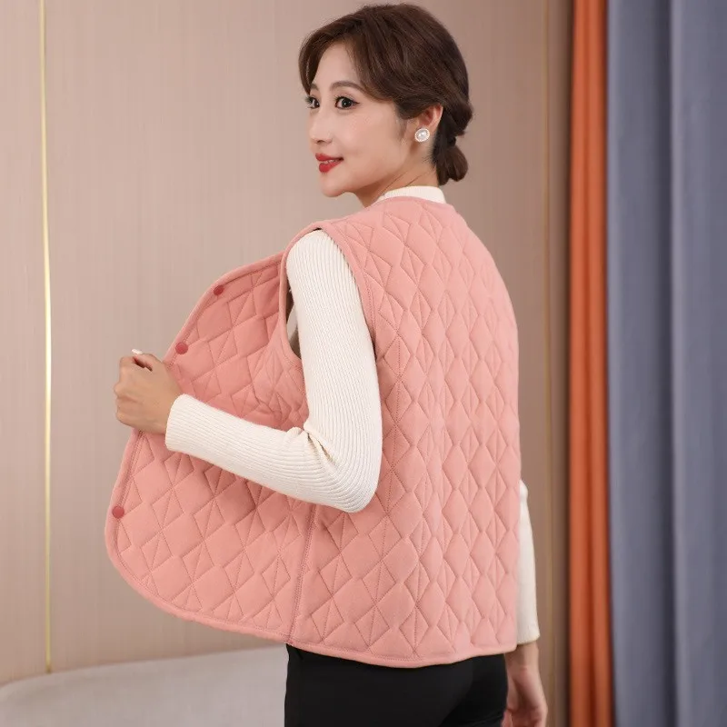 Warm Casual Women's Vest Autumn Winter Faionable Middle-Aged Mom's Sweater Coat Sli Leisure Tank Top for Women
Warm Casual Women's Vest Autumn Winter Faionable Middle-Aged Mom's Sweater Coat Sli Leisure Tank Top for Women