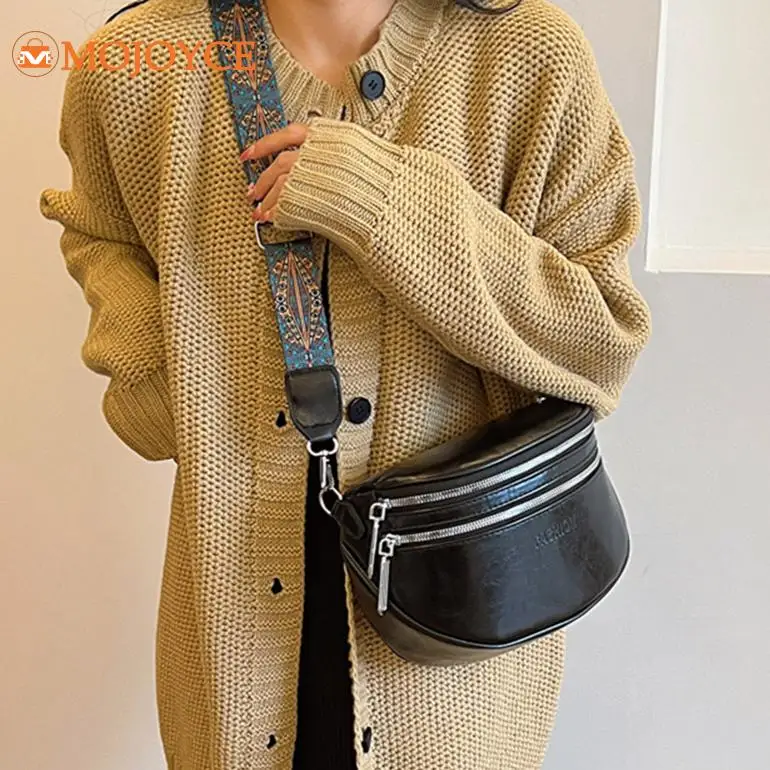 Women Retro Chest Bag Multi Pocket Shoulder Bag PU Leather French Crossbody Bag Vintage Wide Strap Ladies Belt Bag Solid Satchel
Women Retro Chest Bag Multi Pocket Shoulder Bag PU Leather French Crossbody Bag Vintage Wide Strap Ladies Belt Bag Solid Satchel
