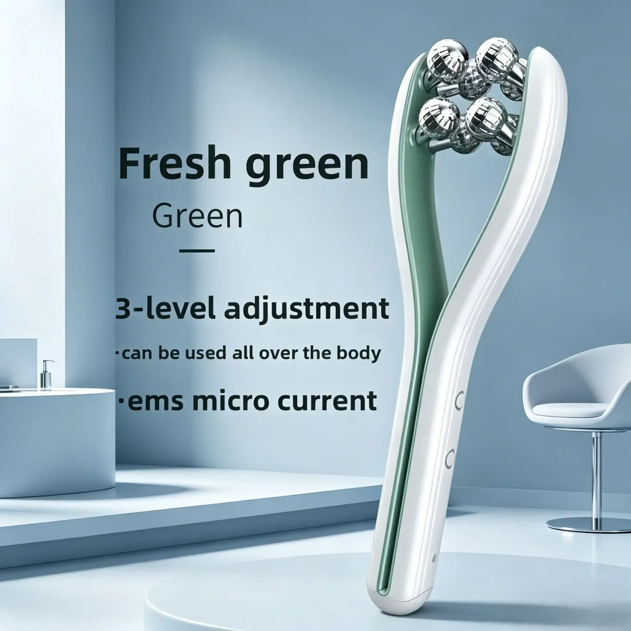 V‑Face Beauty Roller Massager, Facial Slimming Tool, Skin Firming & Lifting Device for Facial Contouring and Anti‑Aging Skincare
V‑Face Beauty Roller Massager, Facial Slimming Tool, Skin Firming & Lifting Device for Facial Contouring and Anti‑Aging Skincare