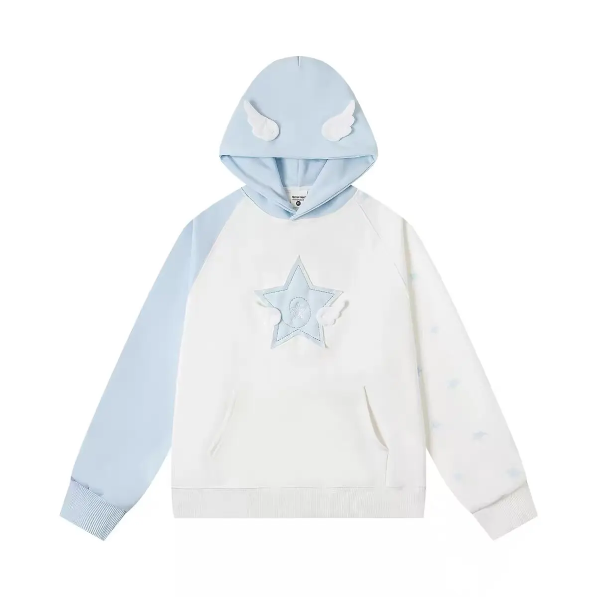 Japanese Sweet Loose Embroidered Star Jacket Spliced Sky Blue Hoodie Campus Style Fall New Women's Pullover Jacket Clothes
Japanese Sweet Loose Embroidered Star Jacket Spliced Sky Blue Hoodie Campus Style Fall New Women's Pullover Jacket Clothes