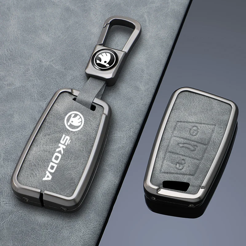 New Fashion Zinc Alloy Car Remote Key Case Cover Shell for Skoda Superb A7 Kodiaq Car-Styling Keyless Keychain Auto Accessories
New Fashion Zinc Alloy Car Remote Key Case Cover Shell for Skoda Superb A7 Kodiaq Car-Styling Keyless Keychain Auto Accessories
