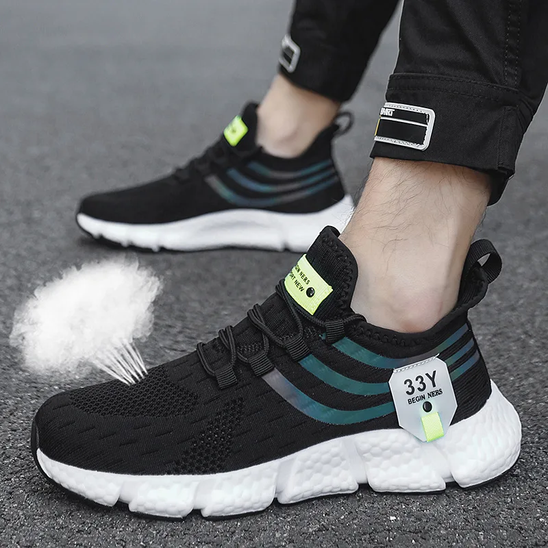 Men's Breathable Mesh Sneakers Lightweight Cushioned Running Shoes Fashion Soft Sole Walking Women's Shoes Zapatillas De Mujer
Men's Breathable Mesh Sneakers Lightweight Cushioned Running Shoes Fashion Soft Sole Walking Women's Shoes Zapatillas De Mujer