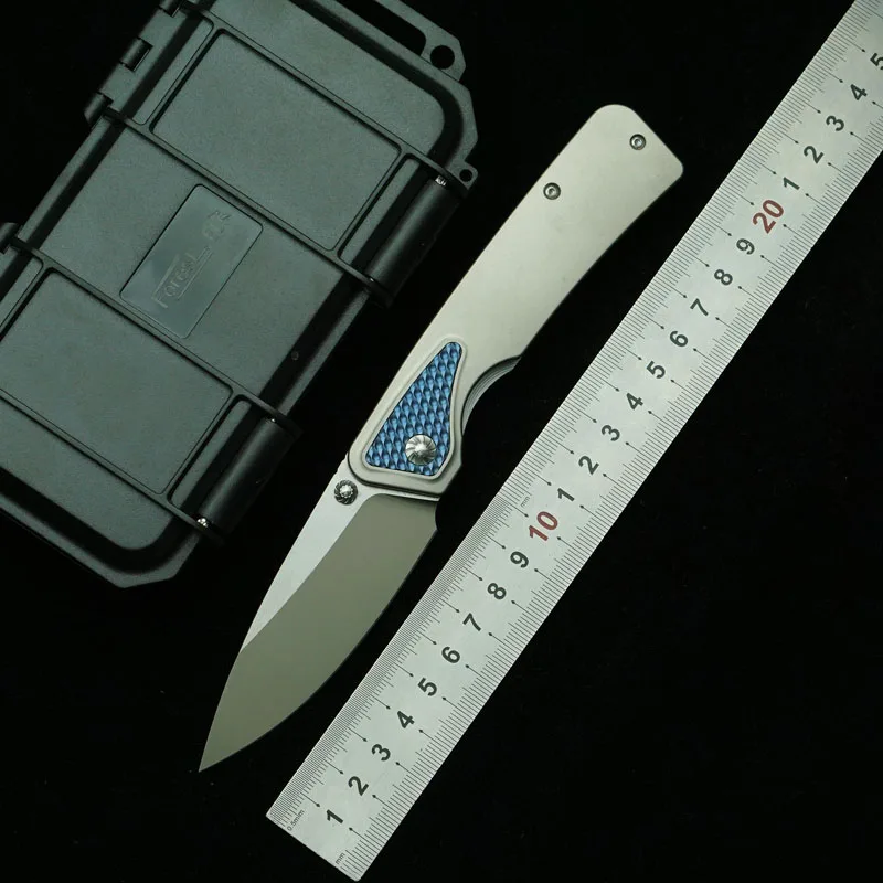 LEMIFSHE New Rattlesnak Real M390 Blade Titanium Handle Outdoor Camping Hunting Kitchen Survival Pocket EDC Tool Folding Knife
LEMIFSHE New Rattlesnak Real M390 Blade Titanium Handle Outdoor Camping Hunting Kitchen Survival Pocket EDC Tool Folding Knife