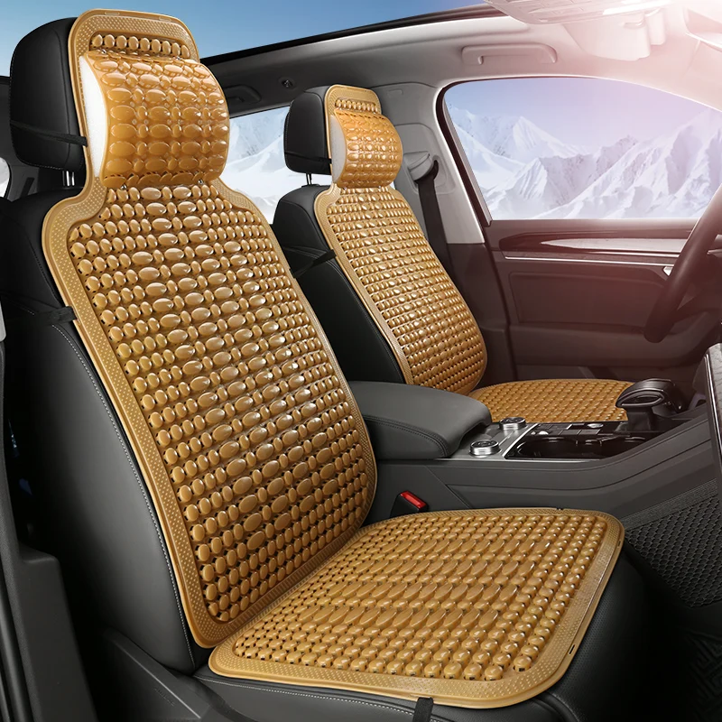 1Pcs Universal Summer Car Seat Cool Cushion PVC Beaded Massage Automobile Chair Cover With Soft Waist Mat Breathable Durable
1Pcs Universal Summer Car Seat Cool Cushion PVC Beaded Massage Automobile Chair Cover With Soft Waist Mat Breathable Durable