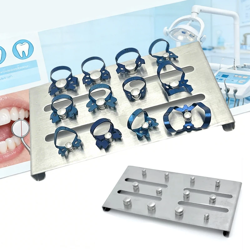 Dental Rubber Dam Clamps Kit Orthodontic Latex-Free Barrier Retainers Stainless Steel Clamp Forceps Set Dentist
Dental Rubber Dam Clamps Kit Orthodontic Latex-Free Barrier Retainers Stainless Steel Clamp Forceps Set Dentist