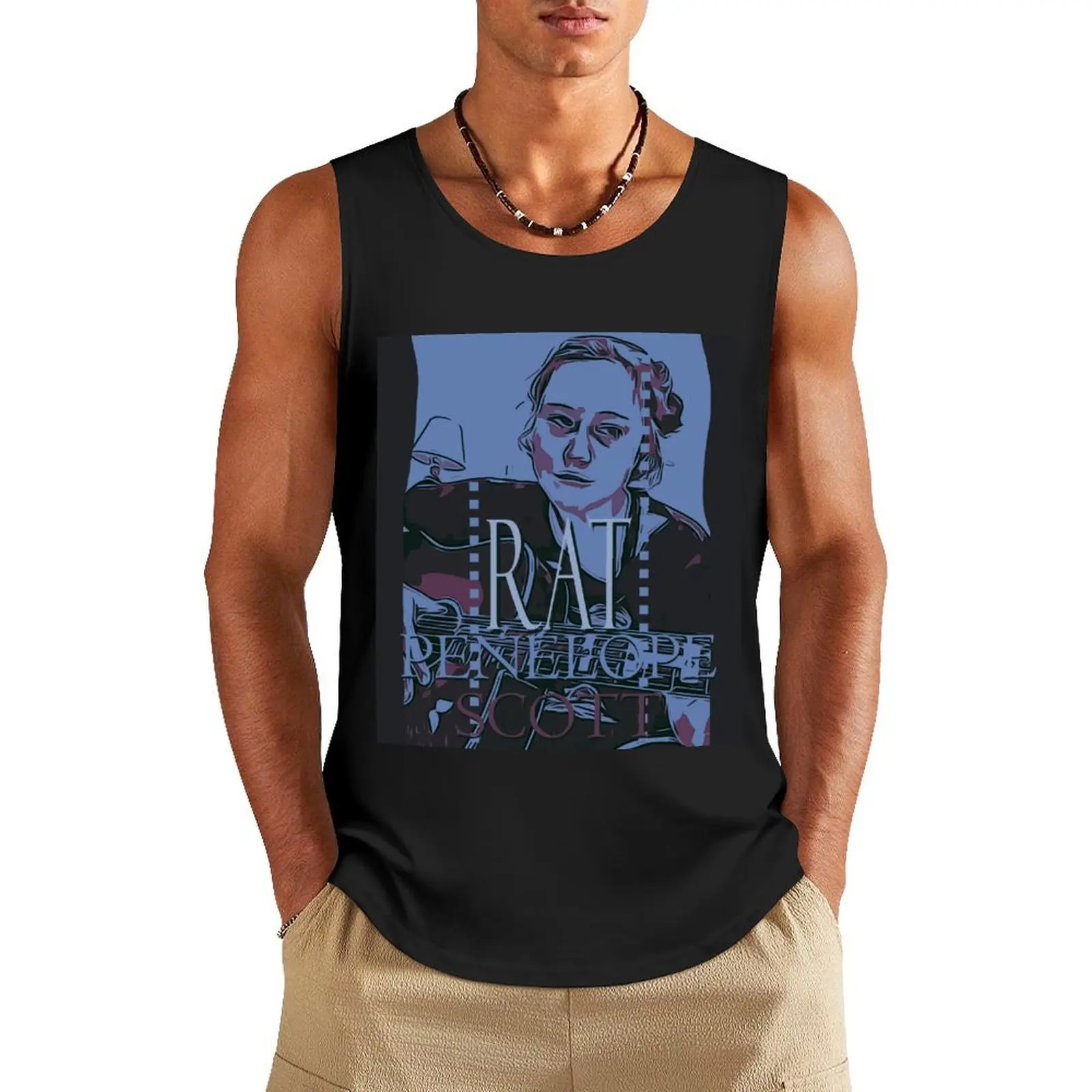 For the Future Black Penelope Tank Top t shirts Fitness men clothing Men's sleeveless
For the Future Black Penelope Tank Top t shirts Fitness men clothing Men's sleeveless