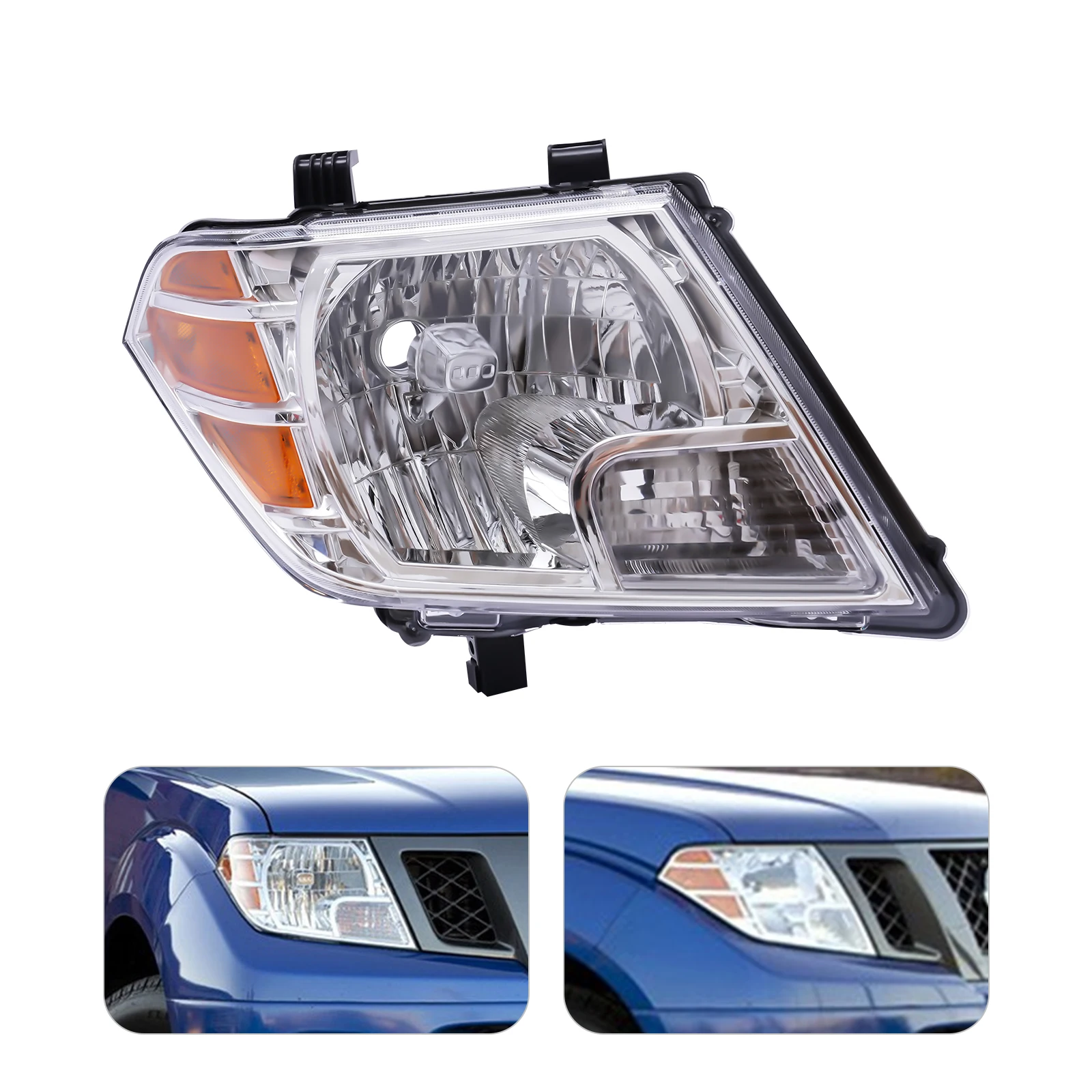 Halogen Headlight Assembly Fit 2009-18 Nissan Frontier Pickup Truck Headlamp (Passenger Right Side) Front Head Light Replacement
Halogen Headlight Assembly Fit 2009-18 Nissan Frontier Pickup Truck Headlamp (Passenger Right Side) Front Head Light Replacement