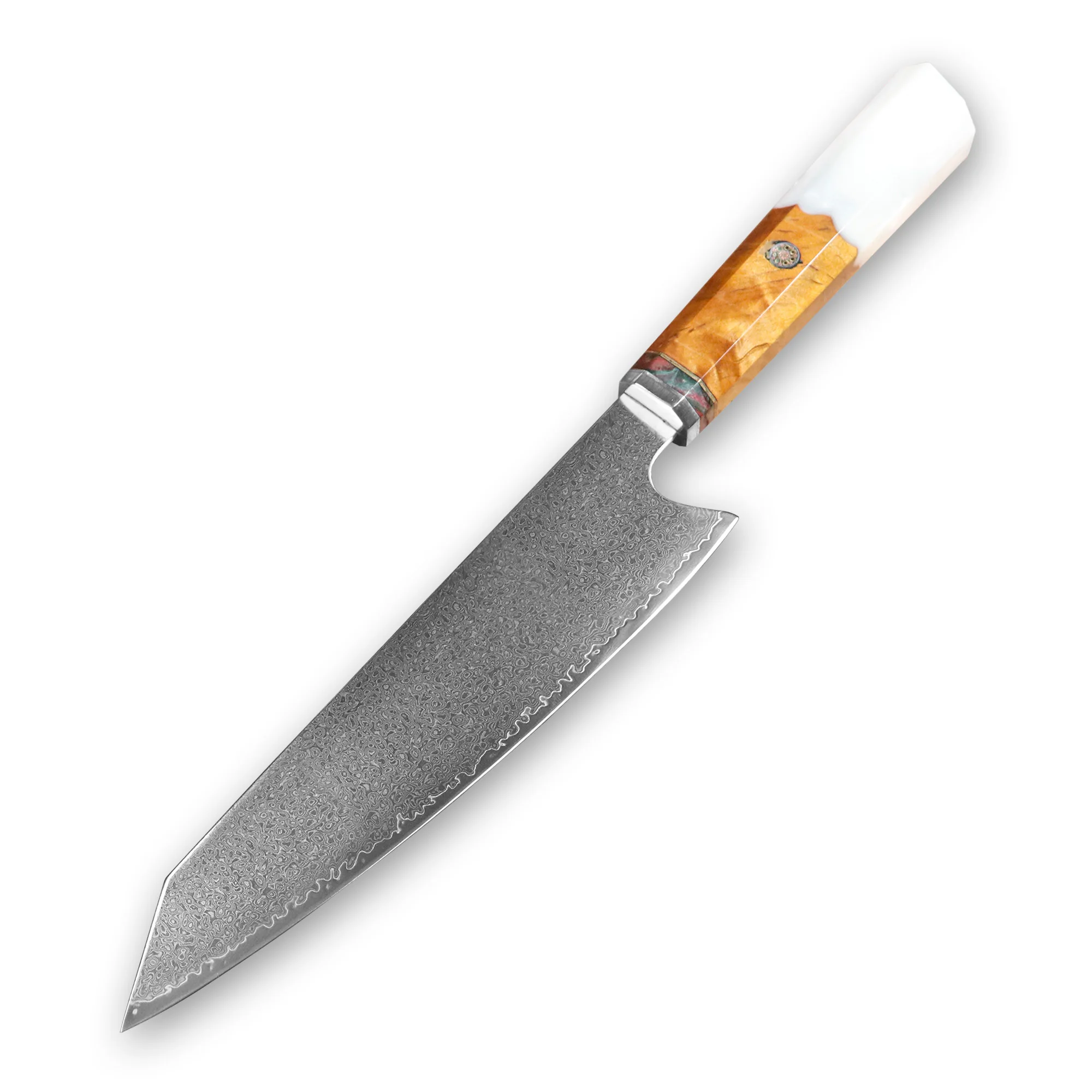 JUMCSONG 67 Layer Damascus Steel 8-inch Kiritsuke Knife Professional Chef Knife Stabbing Cooking EDC Kitchen Tool
JUMCSONG 67 Layer Damascus Steel 8-inch Kiritsuke Knife Professional Chef Knife Stabbing Cooking EDC Kitchen Tool