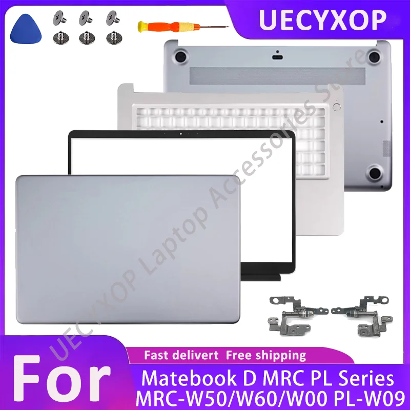 NEW For Matebook D MRC PL Series MRC-W50/W60/W00 PL-W09 LCD Back Cover/Front Frame/Palm Pad Keyboard/Bottom Cover/hinges
NEW For Matebook D MRC PL Series MRC-W50/W60/W00 PL-W09 LCD Back Cover/Front Frame/Palm Pad Keyboard/Bottom Cover/hinges