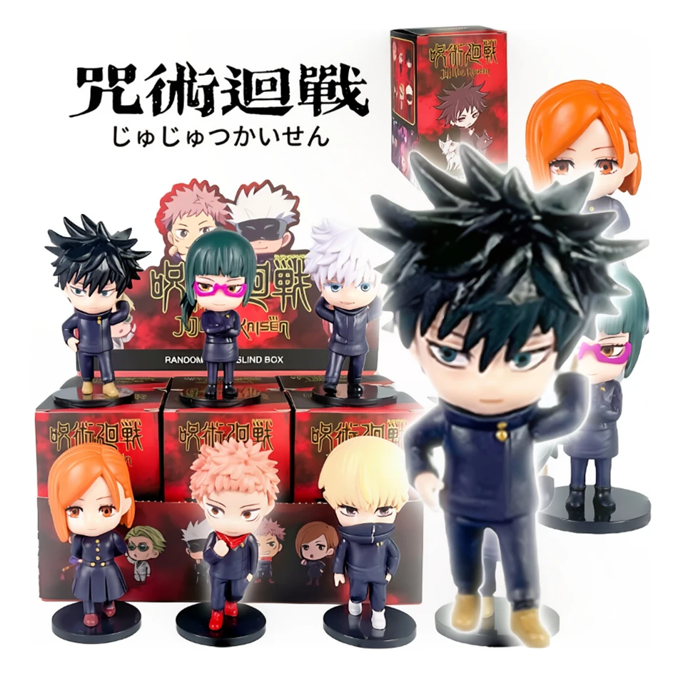 New Model Jujutsu Kaisen Satoru Gojo Yuji Collection Anime Figure Blind Box Creative Personalized Statue Model Surprise Gift Box
New Model Jujutsu Kaisen Satoru Gojo Yuji Collection Anime Figure Blind Box Creative Personalized Statue Model Surprise Gift Box