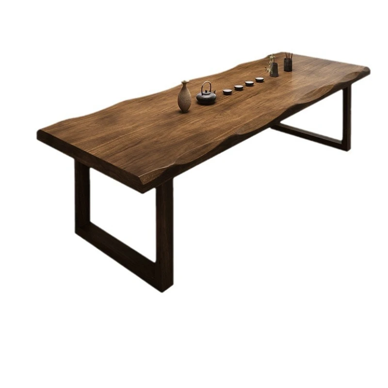 New Chinese solid wood tea table household tea table integrated log large
New Chinese solid wood tea table household tea table integrated log large