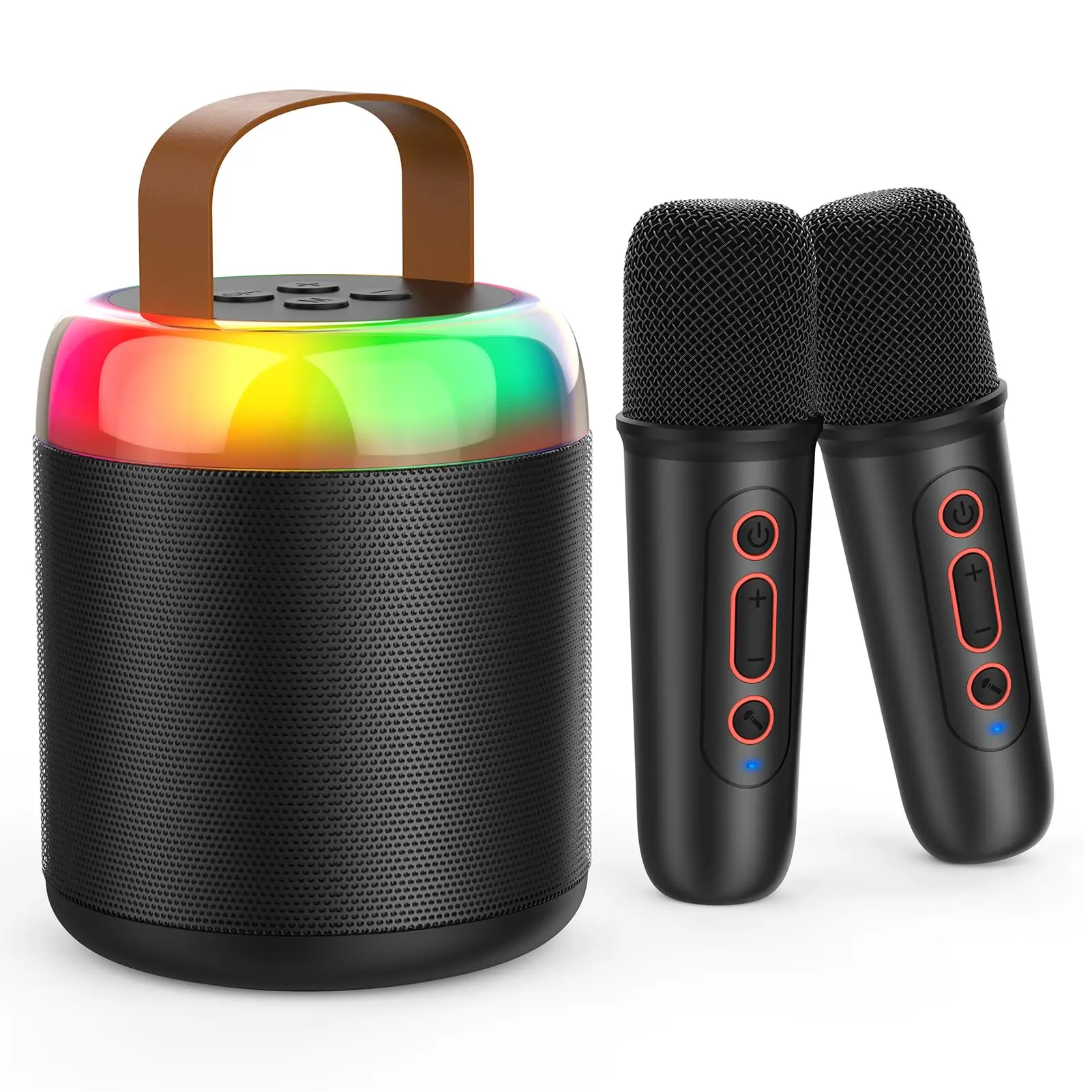 New Bluetooth Wireless Portable Speaker Multi-function Karaoke Dual Microphone Music MP3 Player Karaoke Machine for Kids Adults
New Bluetooth Wireless Portable Speaker Multi-function Karaoke Dual Microphone Music MP3 Player Karaoke Machine for Kids Adults