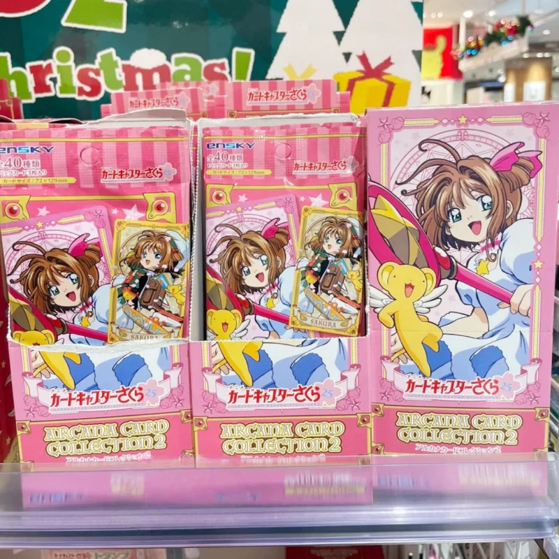 Подлинная аниме-карта Captor Sakura, фигурка 25th Anniversary Ensky, карты Таро, клоу, коллекционная игрушка для фанатов игр, подарочная игрушка
Подлинная аниме-карта Captor Sakura, фигурка 25th Anniversary Ensky, карты Таро, клоу, коллекционная игрушка для фанатов игр, подарочная игрушка