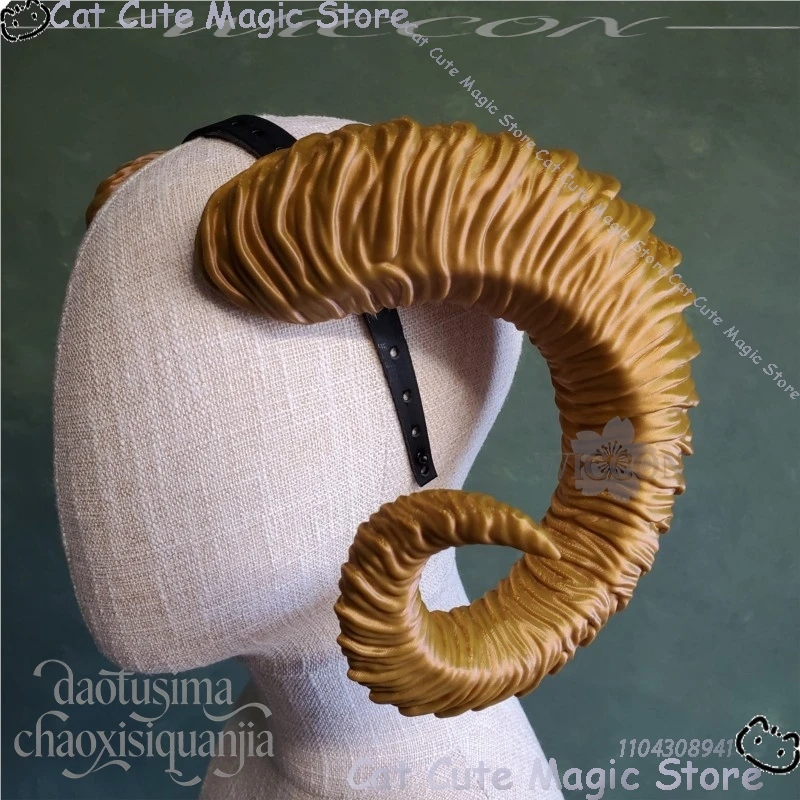 Game BG3 Furry Animal Furrsuit Cosplay Ram Horns 3D Polylactic Headwear Accessories Headband Halloween Woman Man Party Outfit
Game BG3 Furry Animal Furrsuit Cosplay Ram Horns 3D Polylactic Headwear Accessories Headband Halloween Woman Man Party Outfit
