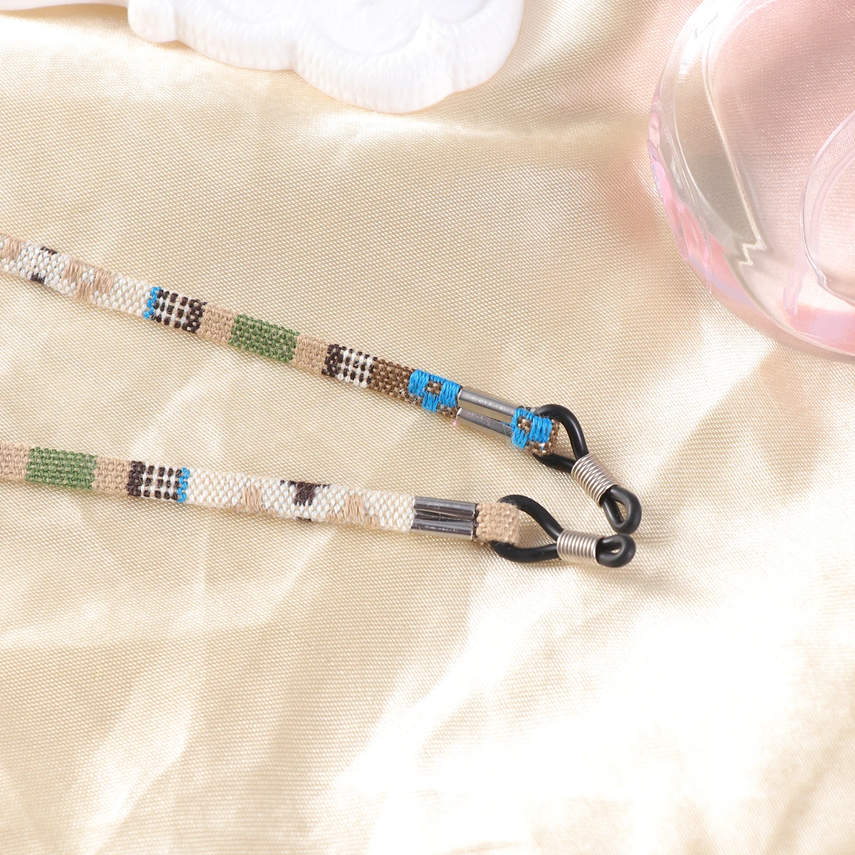 Decorative Glasses Chain Rope Women Neck Strap Eye Holder Around Cord for Folk-custom Eyeglass Hanging Holders
Decorative Glasses Chain Rope Women Neck Strap Eye Holder Around Cord for Folk-custom Eyeglass Hanging Holders