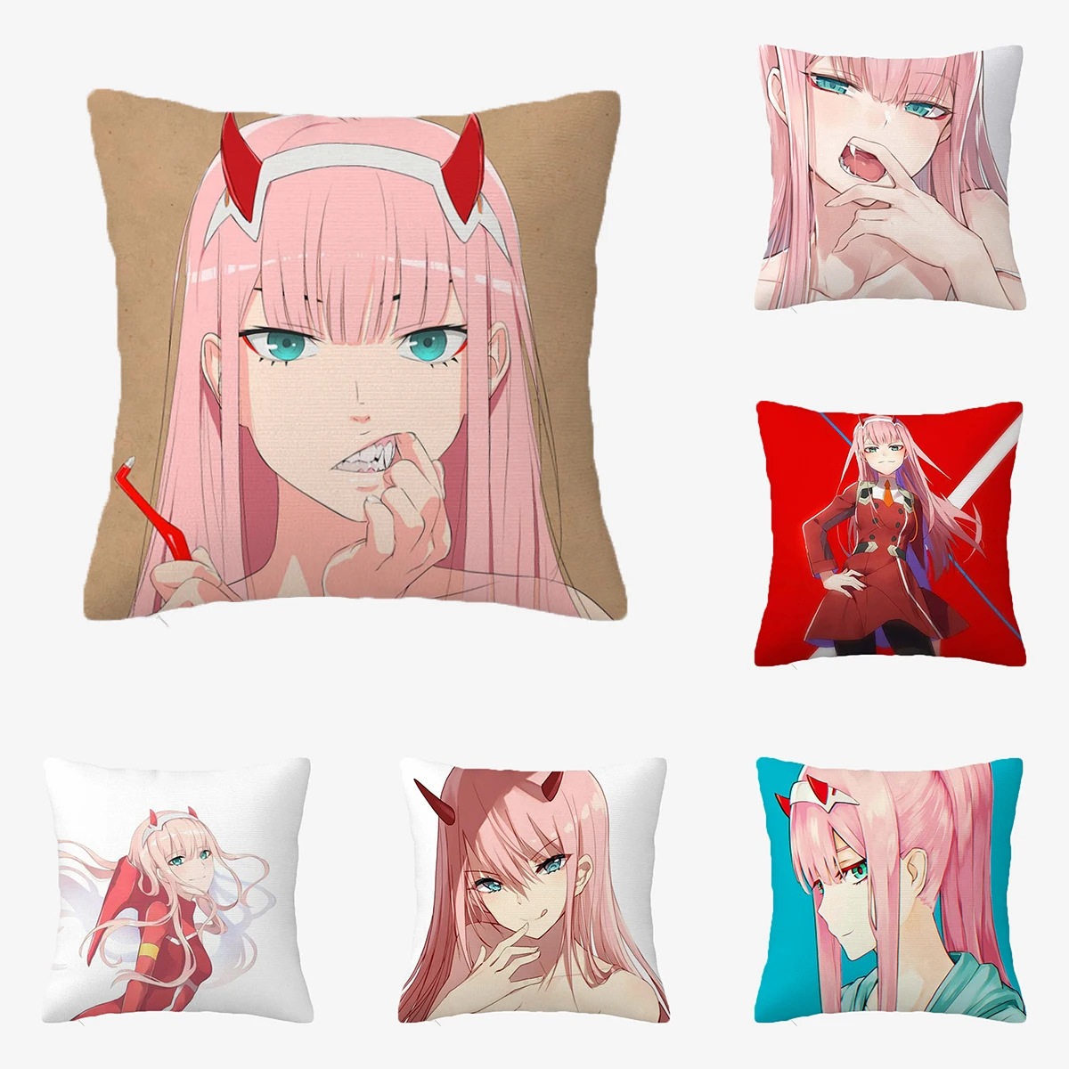Body Pillow Covers for Bed FranXX Anime Short Plush Cushion Cover Pillows Decor Home Double Sided Printing Cushions Decorative
Body Pillow Covers for Bed FranXX Anime Short Plush Cushion Cover Pillows Decor Home Double Sided Printing Cushions Decorative