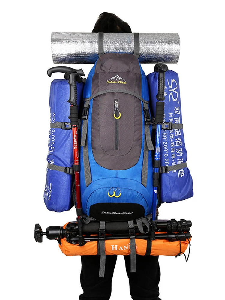 Outdoor Mountaineering Backpack,Wear-Resistant Waterproof Nylon With Large Capacity Expansion,Hiking,Camping Sports Backpack
Outdoor Mountaineering Backpack,Wear-Resistant Waterproof Nylon With Large Capacity Expansion,Hiking,Camping Sports Backpack
