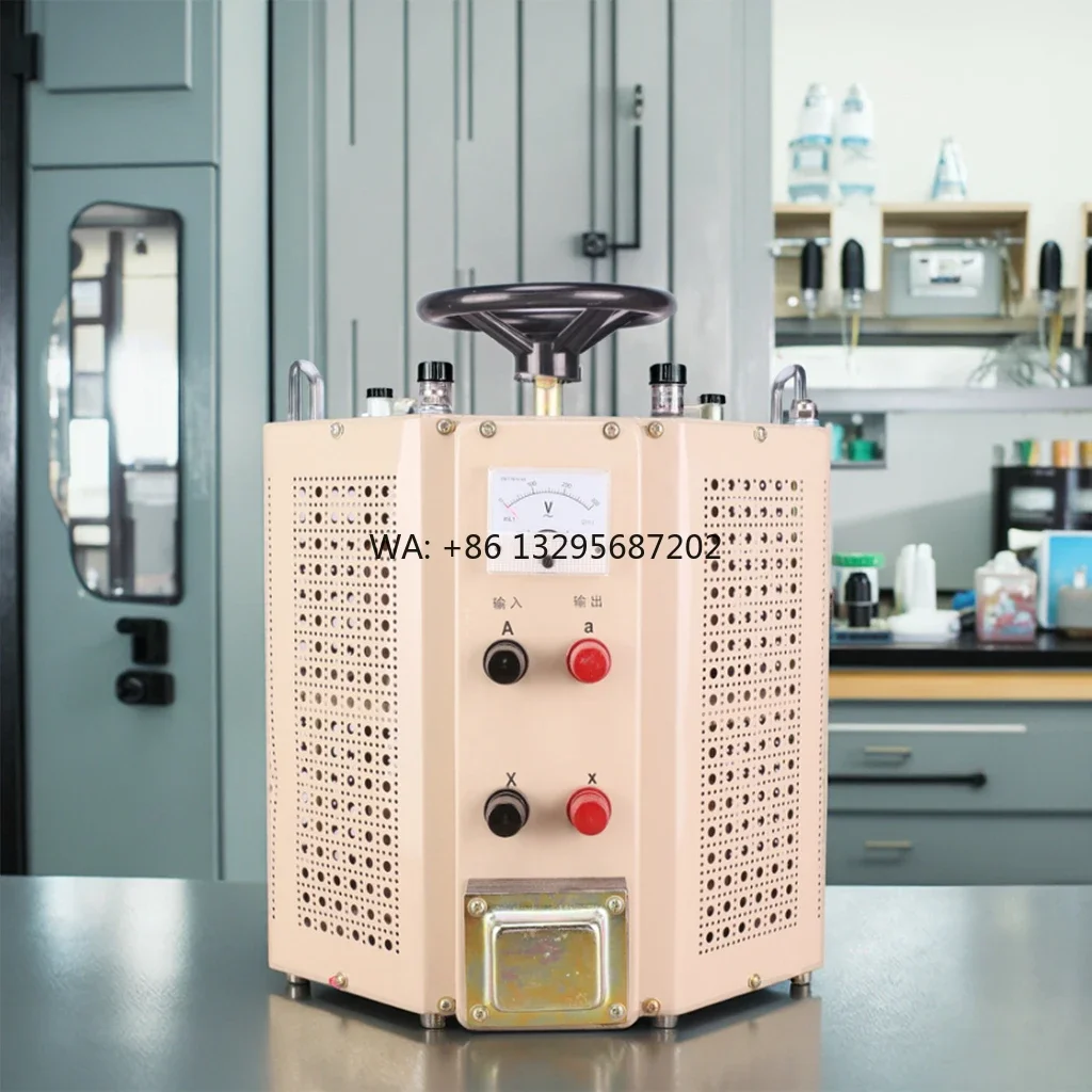 TDGC2J-10KVA 0-250V Adjustable Single Phase 100% Copper Contact Voltage Regulator Variac Transformer for Pharmaceutical Factory
TDGC2J-10KVA 0-250V Adjustable Single Phase 100% Copper Contact Voltage Regulator Variac Transformer for Pharmaceutical Factory