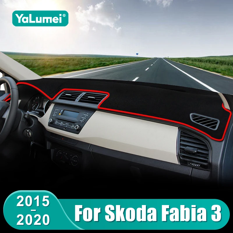 For Skoda Fabia 3 MK3 NJ 2015 2016 2017 2018 2019 2020 Car Dashboard Mat Sun Shade Instrument Desk Non-slip Cover Accessories
For Skoda Fabia 3 MK3 NJ 2015 2016 2017 2018 2019 2020 Car Dashboard Mat Sun Shade Instrument Desk Non-slip Cover Accessories