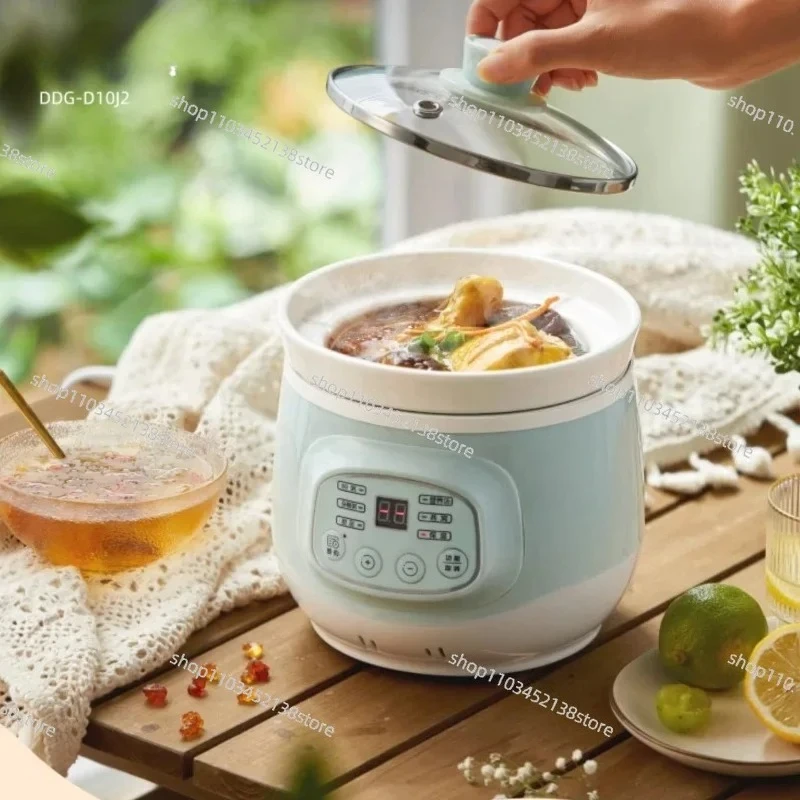 220 В медведь, горшок для детского питания, 1,0 л, электрическая кастрюля для каши, автоматическая кастрюля для тушения в супе BB, функция изоляции для встреч 
220 В медведь, горшок для детского питания, 1,0 л, электрическая кастрюля для каши, автоматическая кастрюля для тушения в супе BB, функция изоляции для встреч