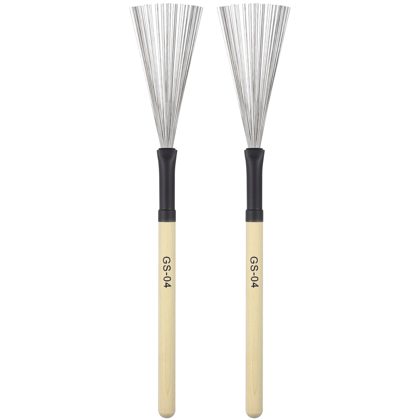 2pcs Drum Brush Wooden Handle Steel Wire Drum Brushes For Jazz Drums Professional Practice Youth Band Stable Strong Spring Back
2pcs Drum Brush Wooden Handle Steel Wire Drum Brushes For Jazz Drums Professional Practice Youth Band Stable Strong Spring Back