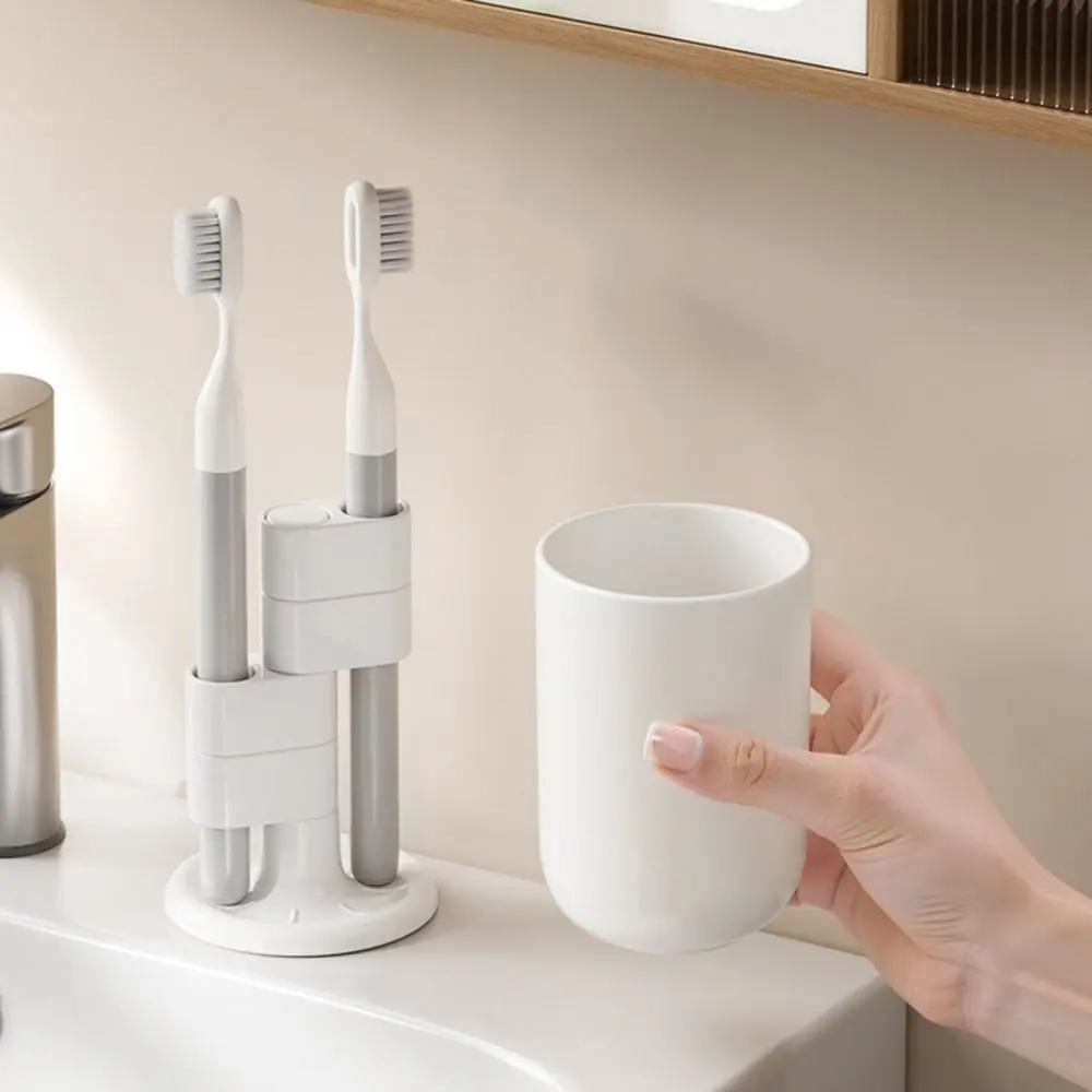 2Pcs 4 Holes Rotating Toothbrush Holder Creative Funny Pencil Display Rack Simple Anti-slip Base Makeup Brush Shelf Dormitory
2Pcs 4 Holes Rotating Toothbrush Holder Creative Funny Pencil Display Rack Simple Anti-slip Base Makeup Brush Shelf Dormitory