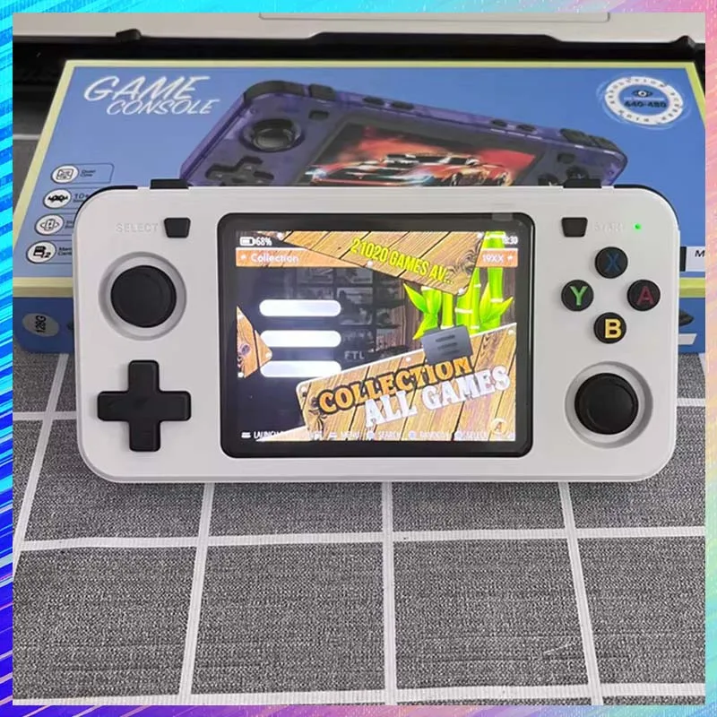 Портативная игровая консоль R36H с 3,5-дюймовым IPS-экраном, Linux, эмулятором RK3326 для PS1/PSP/MD, с 2 джойстиками, портативный игровой плеер, подарок
Портативная игровая консоль R36H с 3,5-дюймовым IPS-экраном, Linux, эмулятором RK3326 для PS1/PSP/MD, с 2 джойстиками, портативный игровой плеер, подарок