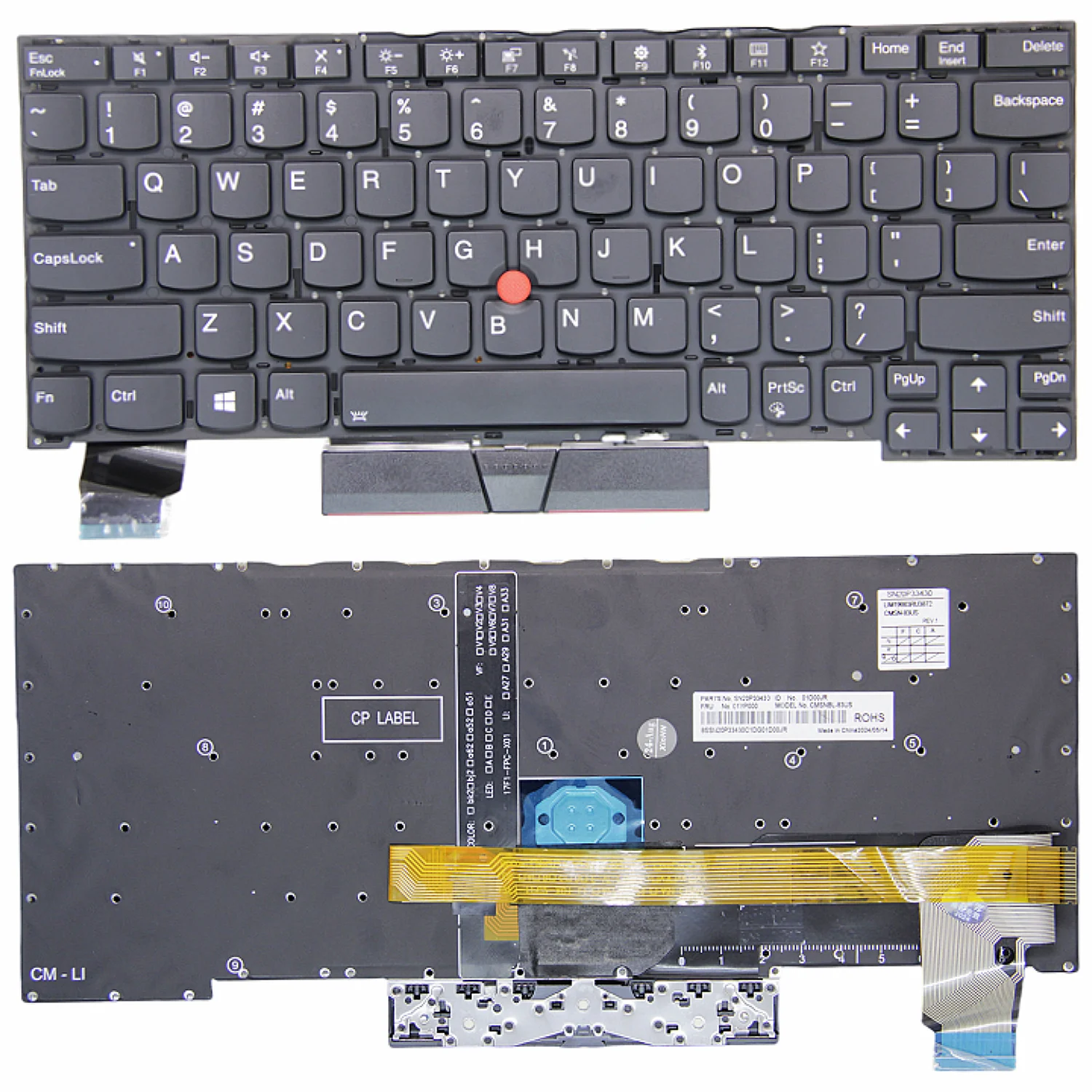 100%New Original US For Lenovo Thinkpad Yoga X390 Yoga X395 Fru SN20S13551 SN8380BL1 Laptop Backlit Keyboard
100%New Original US For Lenovo Thinkpad Yoga X390 Yoga X395 Fru SN20S13551 SN8380BL1 Laptop Backlit Keyboard