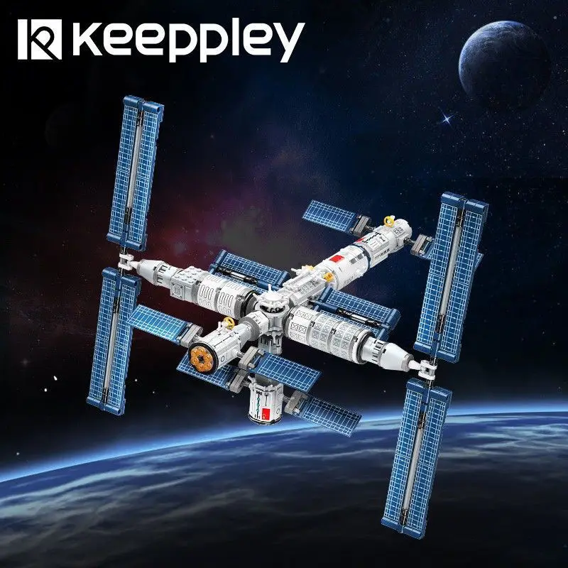 Строительный блок Keeppley Tiangong, пилонированная космическая станция, сборная модель, украшение космоса, детская игрушка, подарок на день рождения
Строительный блок Keeppley Tiangong, пилонированная космическая станция, сборная модель, украшение космоса, детская игрушка, подарок на день рождения