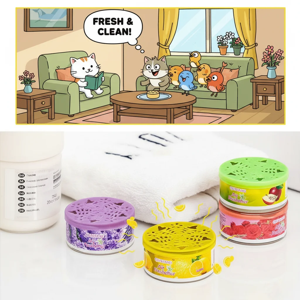 70g Solid Air Freshener Long Lasting Odor Eliminator Natural Plant Essence Bathroom Toilet Deodorizer Portable Aromatherapy Frag
70g Solid Air Freshener Long Lasting Odor Eliminator Natural Plant Essence Bathroom Toilet Deodorizer Portable Aromatherapy Frag