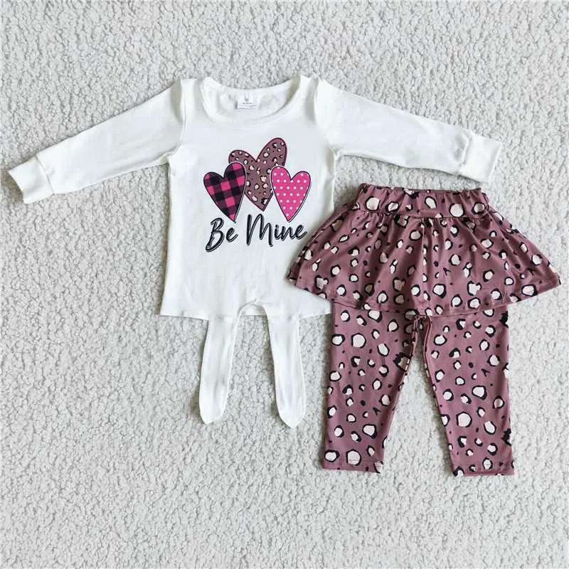 Toddler New spring fashion Heart Long Sleeve Leopard Print Trousers Wholesale Boutique Baby Girls Children Clothing Outfits
Toddler New spring fashion Heart Long Sleeve Leopard Print Trousers Wholesale Boutique Baby Girls Children Clothing Outfits