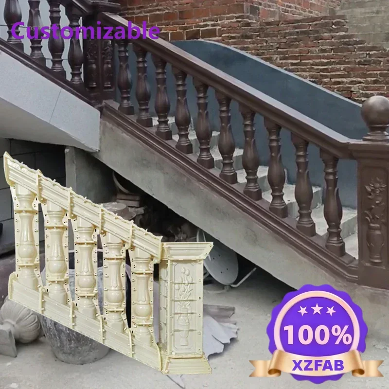 ABS Thickened Stair Handrail Mold Cement Railing Fence Mold Cast-in-place Roman Column Guardrail Villa Outdoor Slope Vase Column
ABS Thickened Stair Handrail Mold Cement Railing Fence Mold Cast-in-place Roman Column Guardrail Villa Outdoor Slope Vase Column