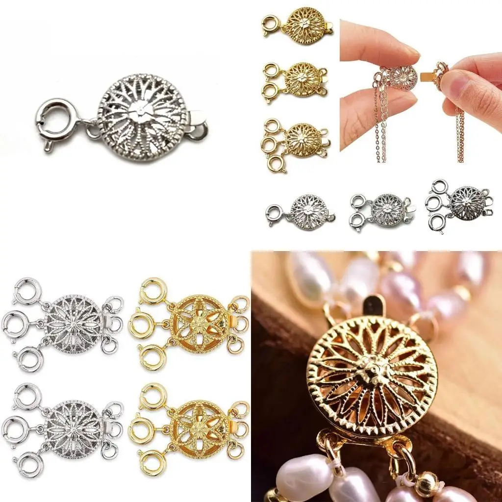 Necklace Connector Layer Necklace Clasp for Stackable Chains Bracelet
Necklace Connector Layer Necklace Clasp for Stackable Chains Bracelet