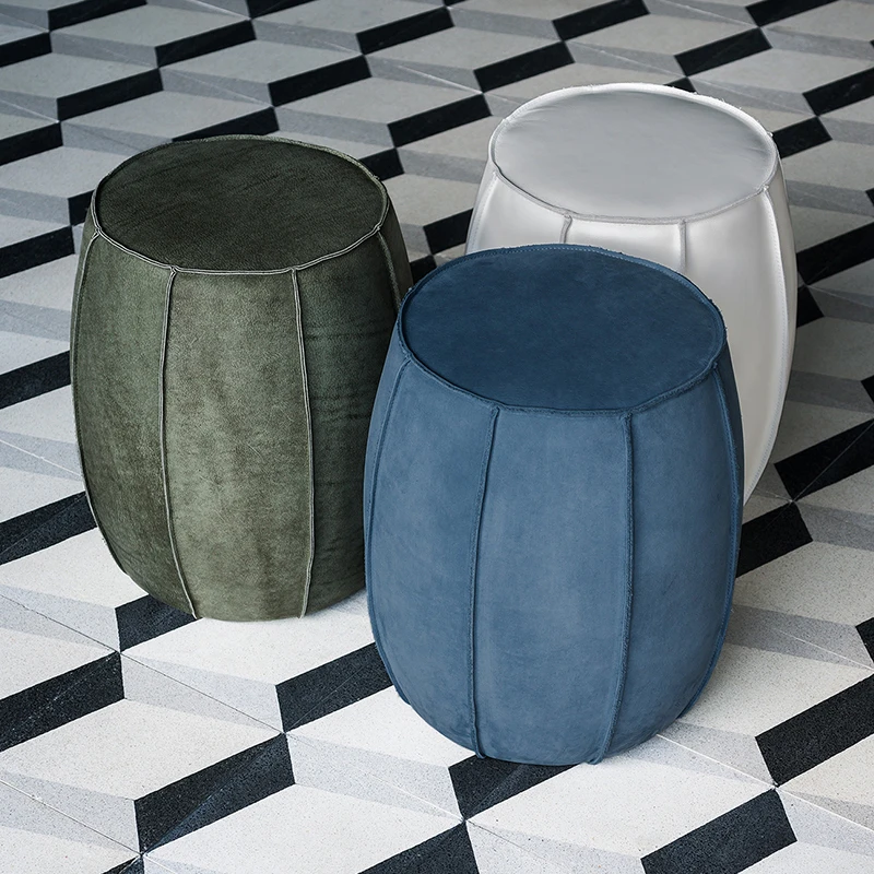 Living Room luxury round Sofa Stool Creative Bedroom Dressing Stool Nordic Mobile Seat Home Furniture Decor Chair For Leisure
Living Room luxury round Sofa Stool Creative Bedroom Dressing Stool Nordic Mobile Seat Home Furniture Decor Chair For Leisure