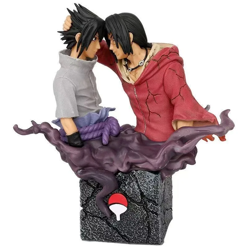 Naruto Uchiha Sasuke Itachi GK PVC Action Figures Anime Figurine Brother Reconciliation Collectible Model Gift For Anime Fans
Naruto Uchiha Sasuke Itachi GK PVC Action Figures Anime Figurine Brother Reconciliation Collectible Model Gift For Anime Fans