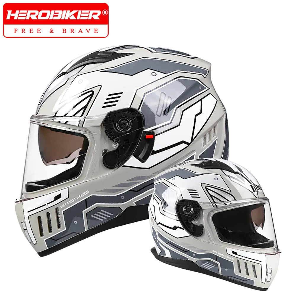 Helmets For Motorcycles Full Face Helmet New Motocross Riding Helmets Moto Dual Lens Four Seasons Helmet Motorcycle Accessories
Helmets For Motorcycles Full Face Helmet New Motocross Riding Helmets Moto Dual Lens Four Seasons Helmet Motorcycle Accessories