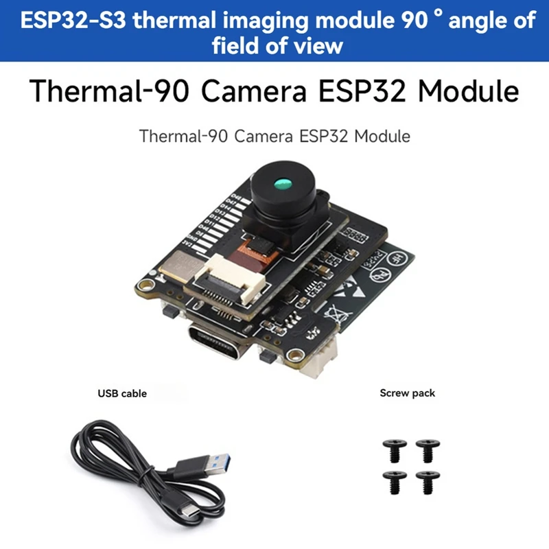 DN-Esp32-S3 Wifi Infrared Thermal Imaging Module Esp32 Serial Wifi RGB Development Board 80X62 Pixel Infrared Array
DN-Esp32-S3 Wifi Infrared Thermal Imaging Module Esp32 Serial Wifi RGB Development Board 80X62 Pixel Infrared Array