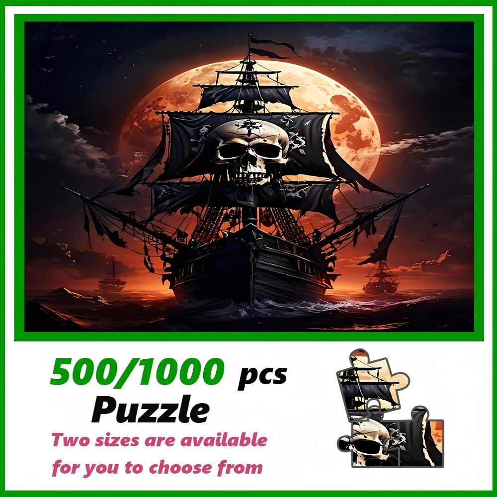 A high-quality 500/1000-piece puzzle, perfect for adults, is a fun family game that helps relieve stress and is great for birthd
A high-quality 500/1000-piece puzzle, perfect for adults, is a fun family game that helps relieve stress and is great for birthd