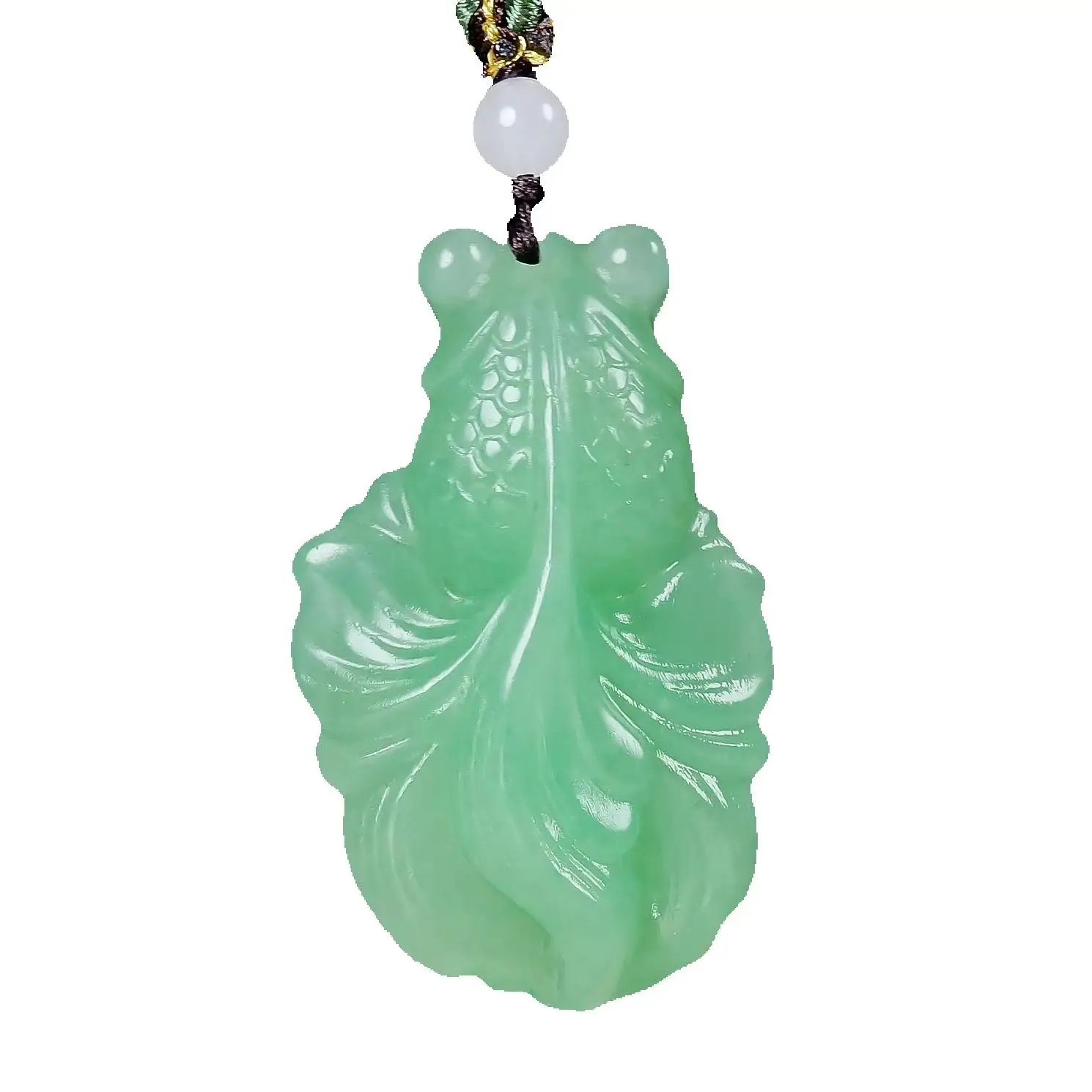 Chinese Green Jade Goldfish Pendant Necklace Hand-carved Charm Jadeite Jewelry Fashion Luck Amulet Gifts for Men Women
Chinese Green Jade Goldfish Pendant Necklace Hand-carved Charm Jadeite Jewelry Fashion Luck Amulet Gifts for Men Women