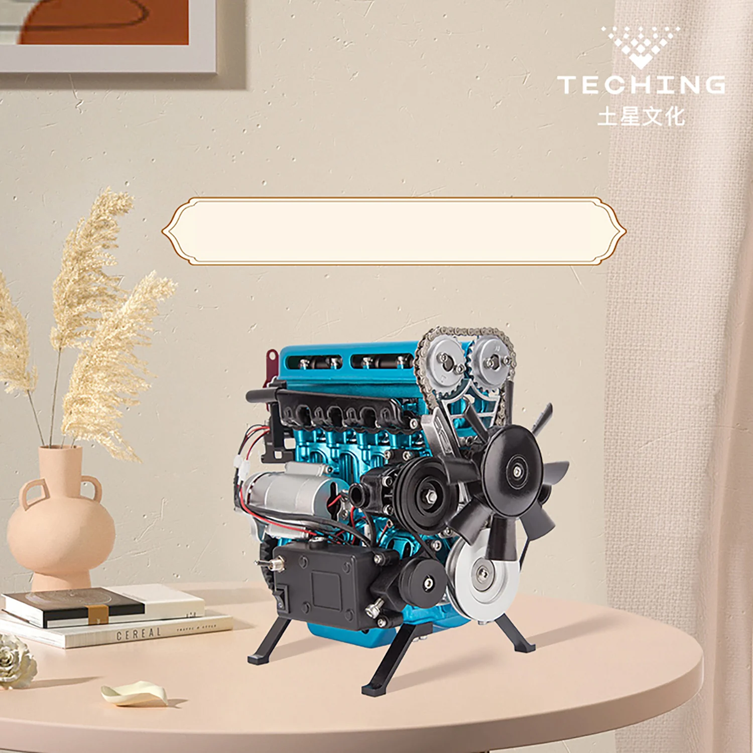 Gift TECHING Scale DM111 Metal 4Cylinder Turbocharged Engine Model Building Kit Machinery Assembly Toys for Collecting
Gift TECHING Scale DM111 Metal 4Cylinder Turbocharged Engine Model Building Kit Machinery Assembly Toys for Collecting